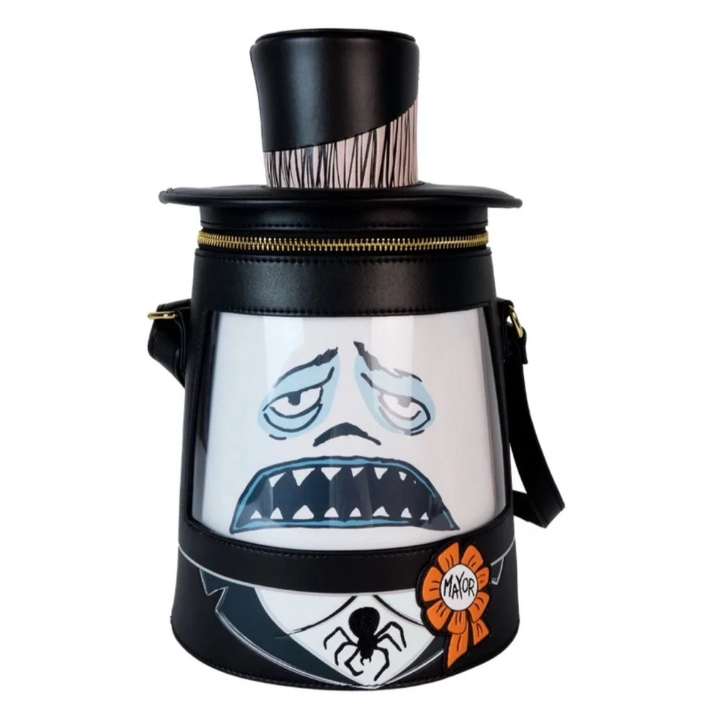 Loungefly Exclusive Mayor Spinning Head Figural Crossbody - Picture 2 of 6